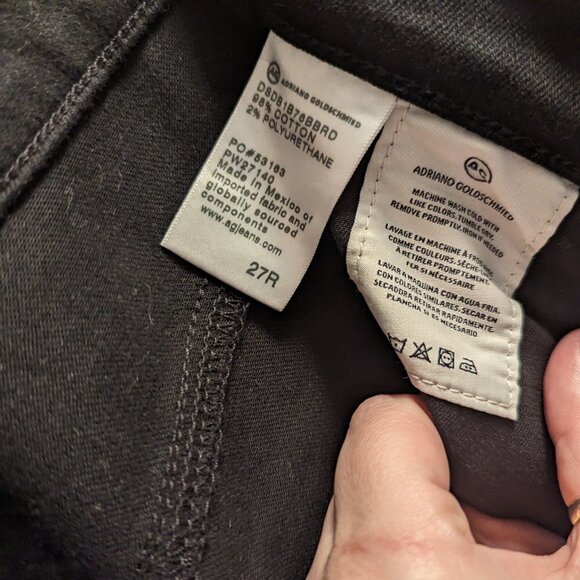 AG Adriano Goldschmied Alexxis Slim High Rise Vintage Jeans | Size 27R | NWOT - Picture 7 of 8